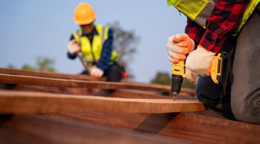 Professional gutter cleaning in South Milford, IN